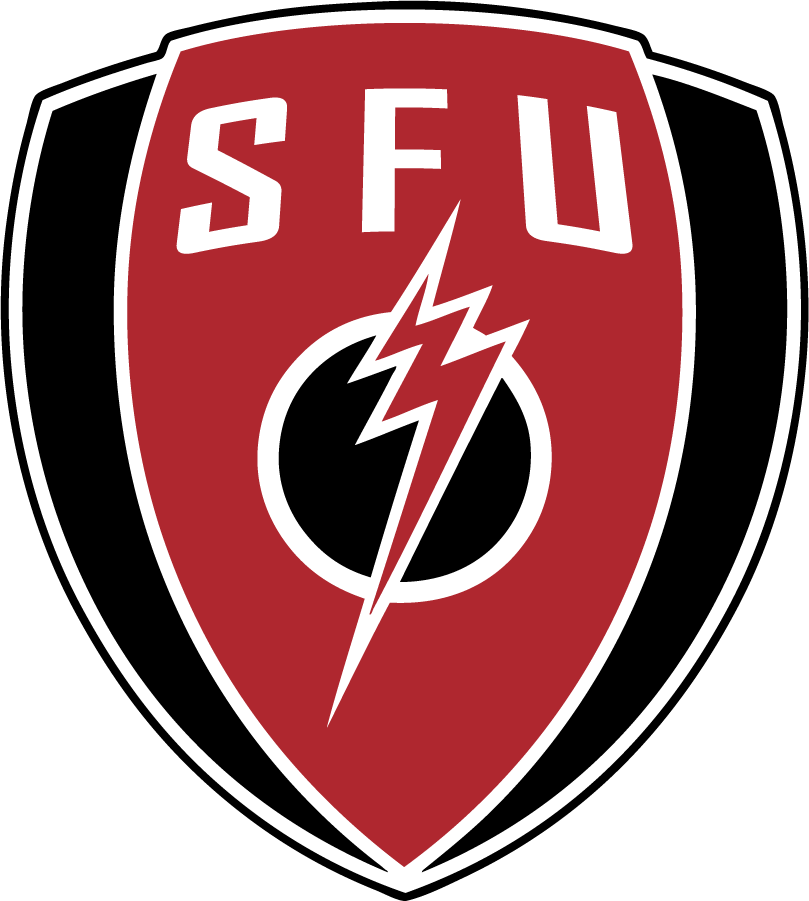 Saint Francis Red Flash 2018-Pres Secondary Logo v3 diy iron on heat transfer